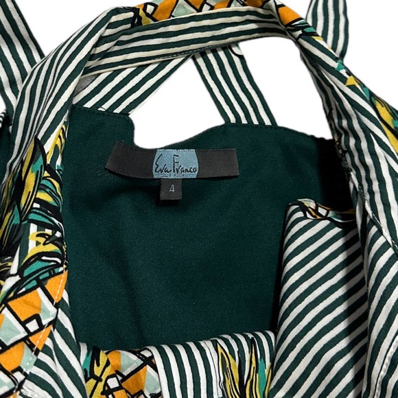 Anthropologie x Eva Franco Sabine Dress in Pineapple - Picture 5 of 6